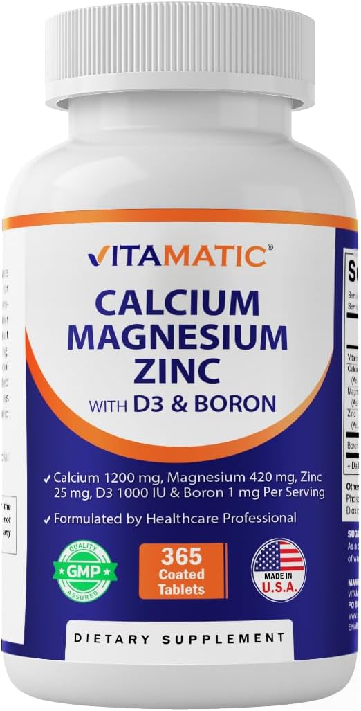 Calcium Magnesium Zinc + D3